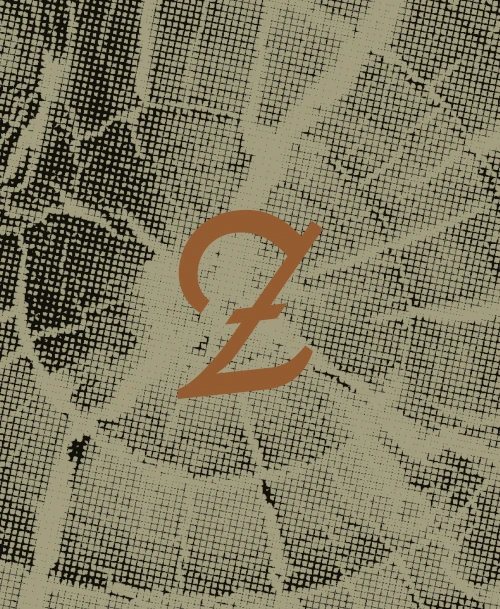 Zenz-Logo auf grafischem Hintergrund mit stilisierter Baumscheibe – visuelle Verbindung von Natur, Regionalität und bodenständigem Genuss im modernen Wirtshausstil.
